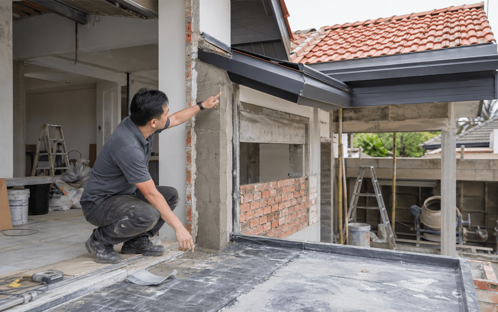 Landed house extension renovation planning in Singapore