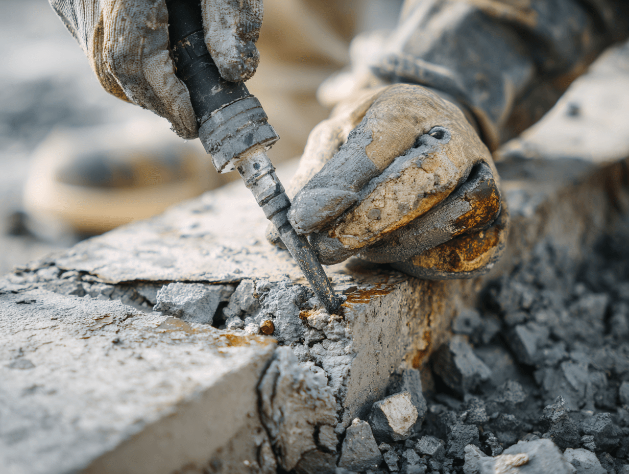 Concrete spalling repair in Singapore