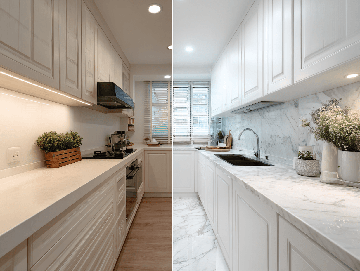 Partial renovation in Singapore